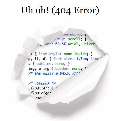 404 Oh Oh