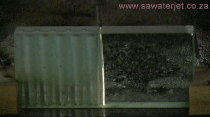 Cutting through 10mm Bullet Proof Glass